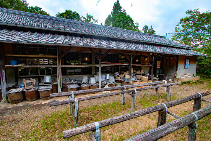 The Suigetsugama Kiln, Tajimi, Japan
